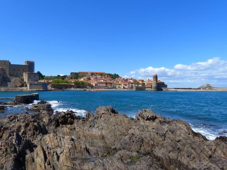 Collioure Appart En Bord De Mer Plage A 50M Clim Garage Location Du Samedi Au Samedi Екстер'єр фото